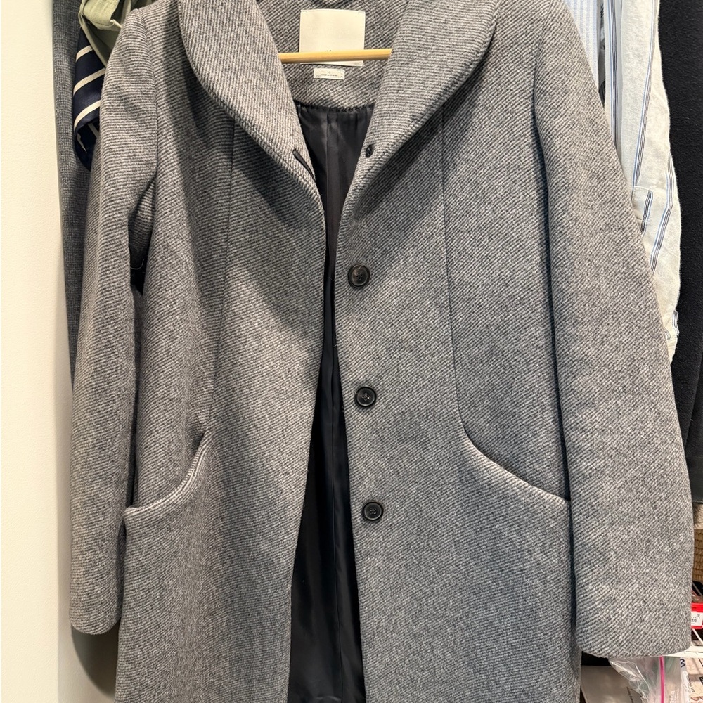 Wilfred Grey Coat